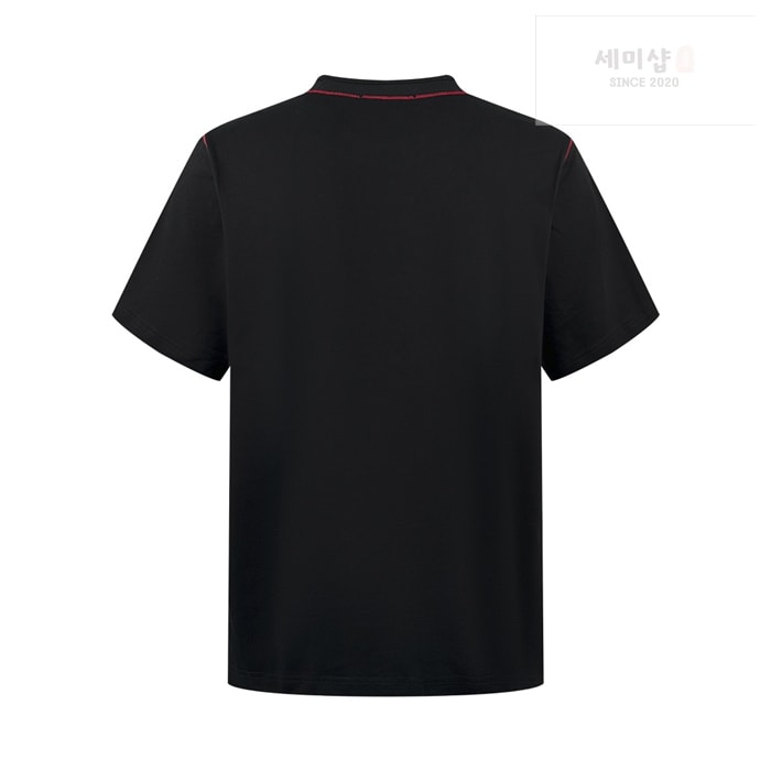 Stone Island 스톤아일랜드 콘트라스트 스티치 코마 코튼 티셔츠 의류 3번 이미지