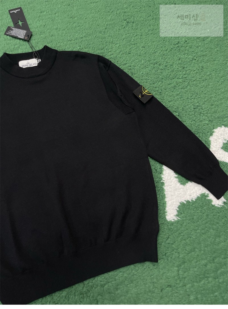 Stone Island 스톤아일랜드 크루넥 니트 스웨터 의류 8번 이미지