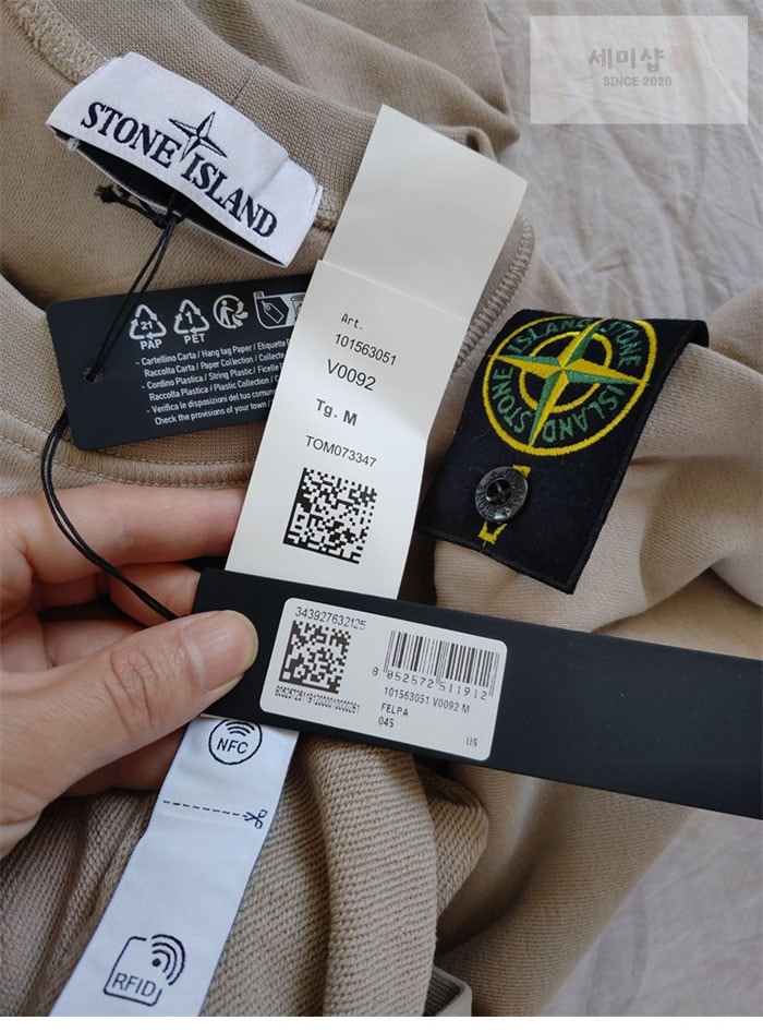 Stone Island 스톤아일랜드 크루넥 스웨트셔츠 맨투맨 63051 Pink 의류 9번 이미지