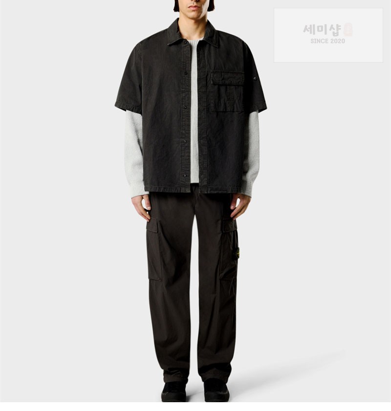 Stone Island 스톤아일랜드 트윌 카고 팬츠 의류 3번 이미지
