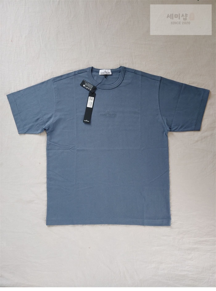 Stone Island 스톤아일랜드 23SS 20444 오버사이즈 핏 자수 티셔츠 White 의류 25번 이미지
