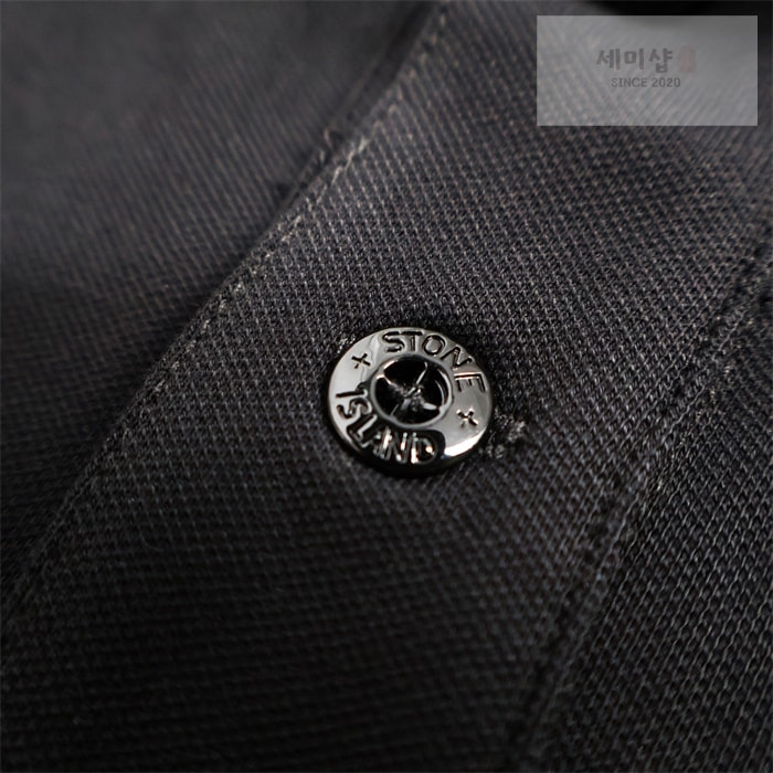 Stone Island 스톤 아일랜드 로고 블렌드 폴로 셔츠 22002SC 레플리카 8번 이미지 - 의류 | 세미샵 레플리카 사이트