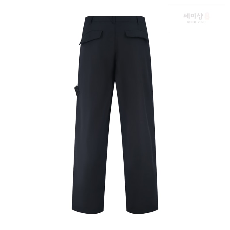 Stone Island 스톤아일랜드 멀티 컬러 크로스 세머터리 롱슬리브 티셔츠 블랙 의류 5번 이미지