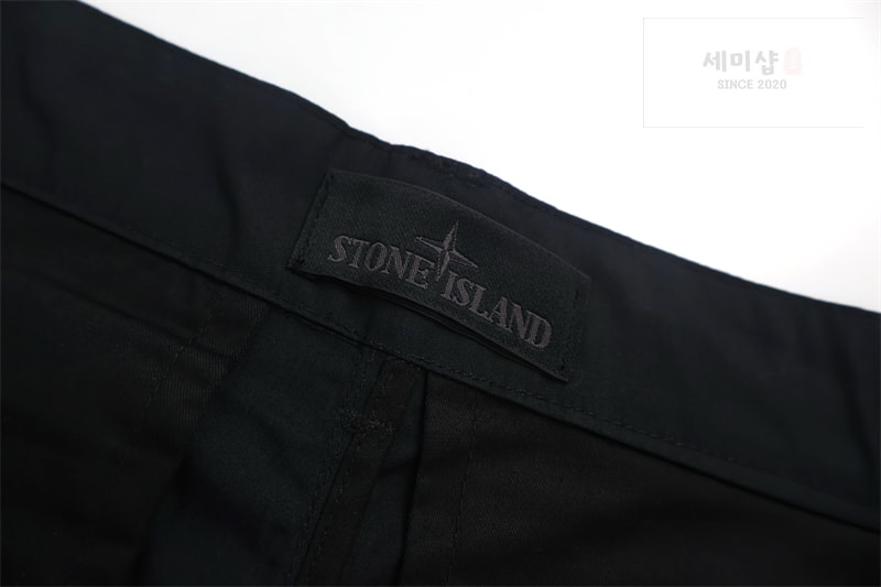Stone Island 스톤아일랜드 멀티 컬러 크로스 세머터리 롱슬리브 티셔츠 블랙 의류 7번 이미지