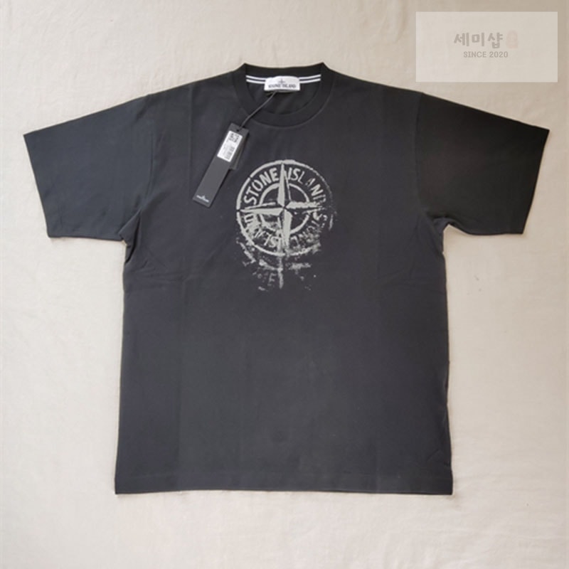 Stone Island 24SS 스톤아일랜드 2RC87 REFLECTIVE ONE 프린트 티셔츠 의류 4번 이미지