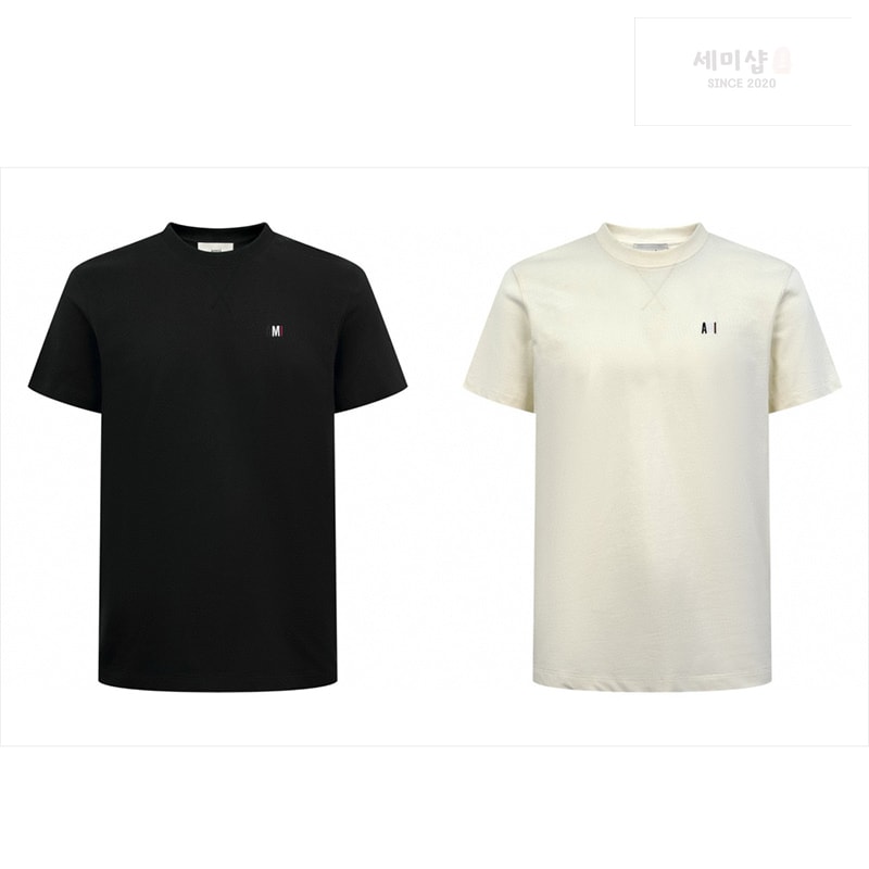 A M I 아미 파리 캡슐 컬렉션 반팔 티셔츠 화이트 의류 24번 이미지