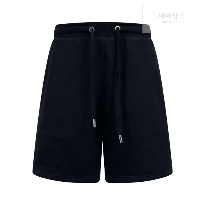 A M I 아미 하트 로고 자수 숏 팬츠 카키 의류 24번 이미지