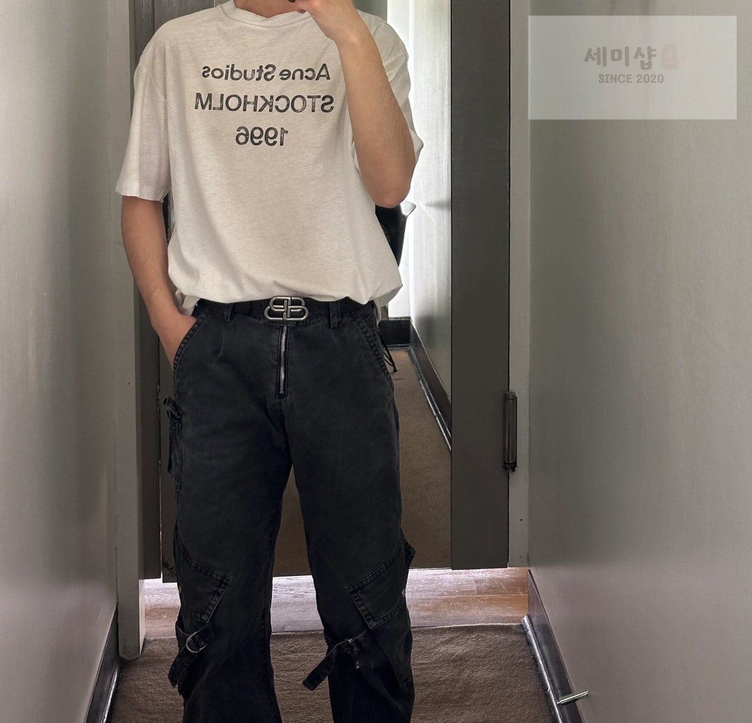 Acne Studios 아크네스튜디오 스톡홀름 그래픽 프린트 티셔츠 “2COLOR” 레플리카 7번 이미지 - 의류 | 세미샵 레플리카 사이트