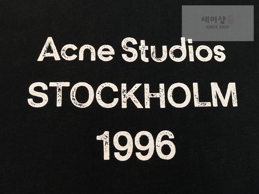 Acne Studios 아크네스튜디오 스톡홀름 그래픽 프린트 티셔츠 “2COLOR” 레플리카 9번 이미지 - 의류 | 세미샵 레플리카 사이트