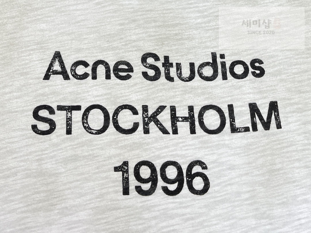 Acne Studios 아크네스튜디오 스톡홀름 그래픽 프린트 티셔츠 “2COLOR” 레플리카 15번 이미지 - 의류 | 세미샵 레플리카 사이트