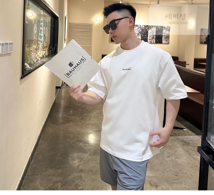 Acne Studios 아크네 로고 반팔 티셔츠 레플리카 3번 이미지 - 의류 | 세미샵 레플리카 사이트