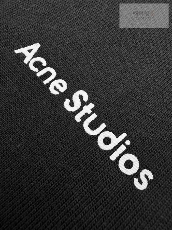 Acne Studios 아크네 로고 반팔 티셔츠 레플리카 10번 이미지 - 의류 | 세미샵 레플리카 사이트
