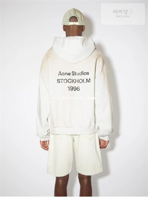 Acne Studios 아크네 로고 빈티지 오버사이즈 후디 4컬러 의류 3번 이미지