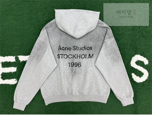 Acne Studios 아크네 로고 빈티지 오버사이즈 후디 4컬러 의류 16번 이미지