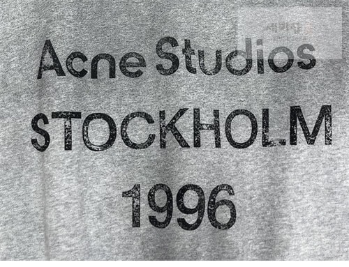 Acne Studios 아크네 로고 빈티지 오버사이즈 후디 4컬러 의류 20번 이미지