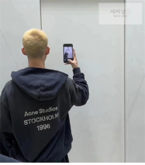 Acne Studios 아크네 로고 빈티지 오버사이즈 후디 4컬러 의류 29번 이미지