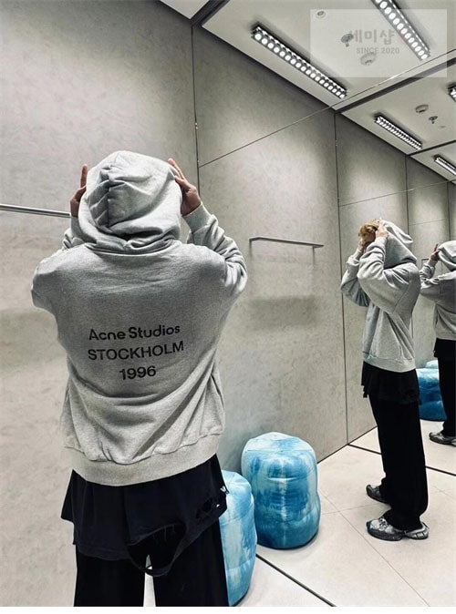 Acne Studios 아크네 로고 빈티지 오버사이즈 후디 4컬러 의류 31번 이미지