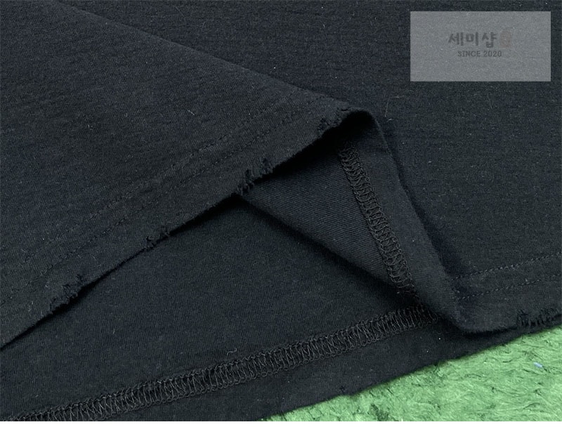 Acne Studios 아크네 로고 스톡홀름 1996 프린트 티셔츠 블랙 의류 22번 이미지