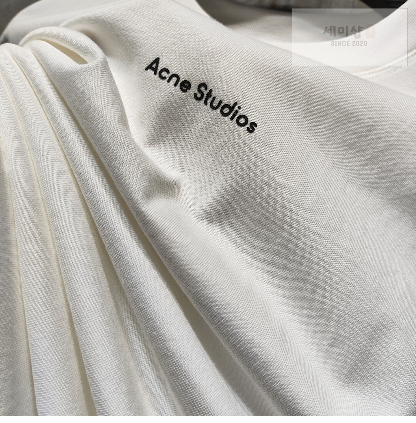 Acne Studios 아크네 로고 오버핏 반팔 레플리카 5번 이미지 - 의류 | 세미샵 레플리카 사이트