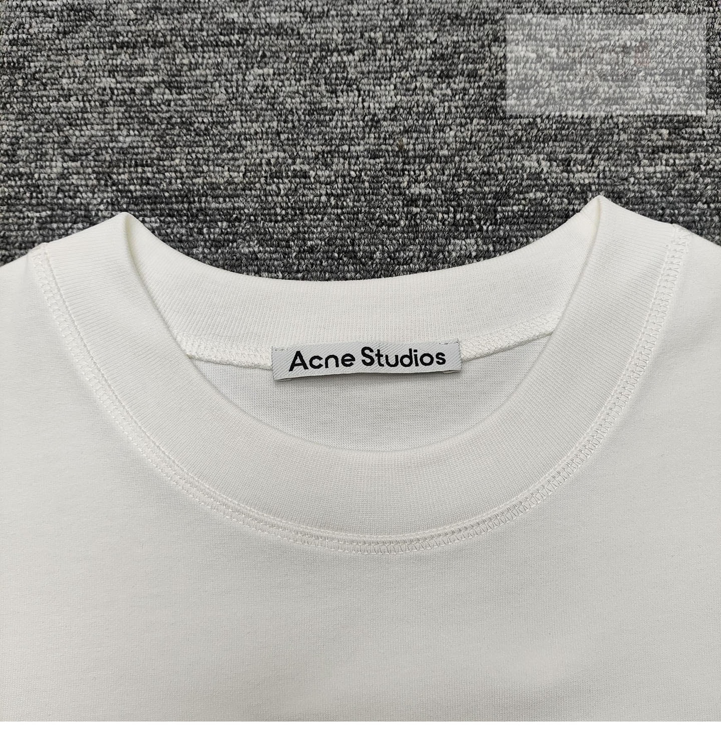 Acne Studios 아크네 로고 오버핏 반팔 레플리카 7번 이미지 - 의류 | 세미샵 레플리카 사이트