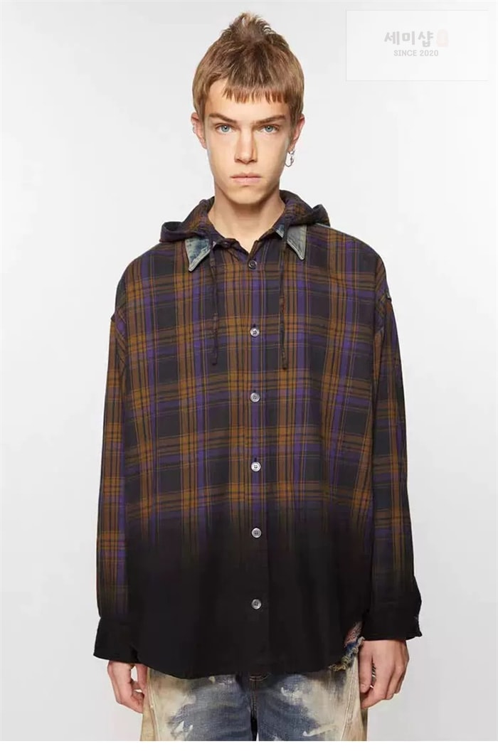 Acne Studios 아크네 버튼업 후드 셔츠 의류 14번 이미지