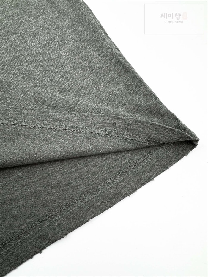 Acne Studios 아크네 버튼 로고 프린트 디스트레스 반팔 티셔츠 블랙 의류 10번 이미지