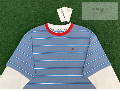 Acne Studios 아크네 스트라이프 레이어드 티셔츠 의류 4번 이미지