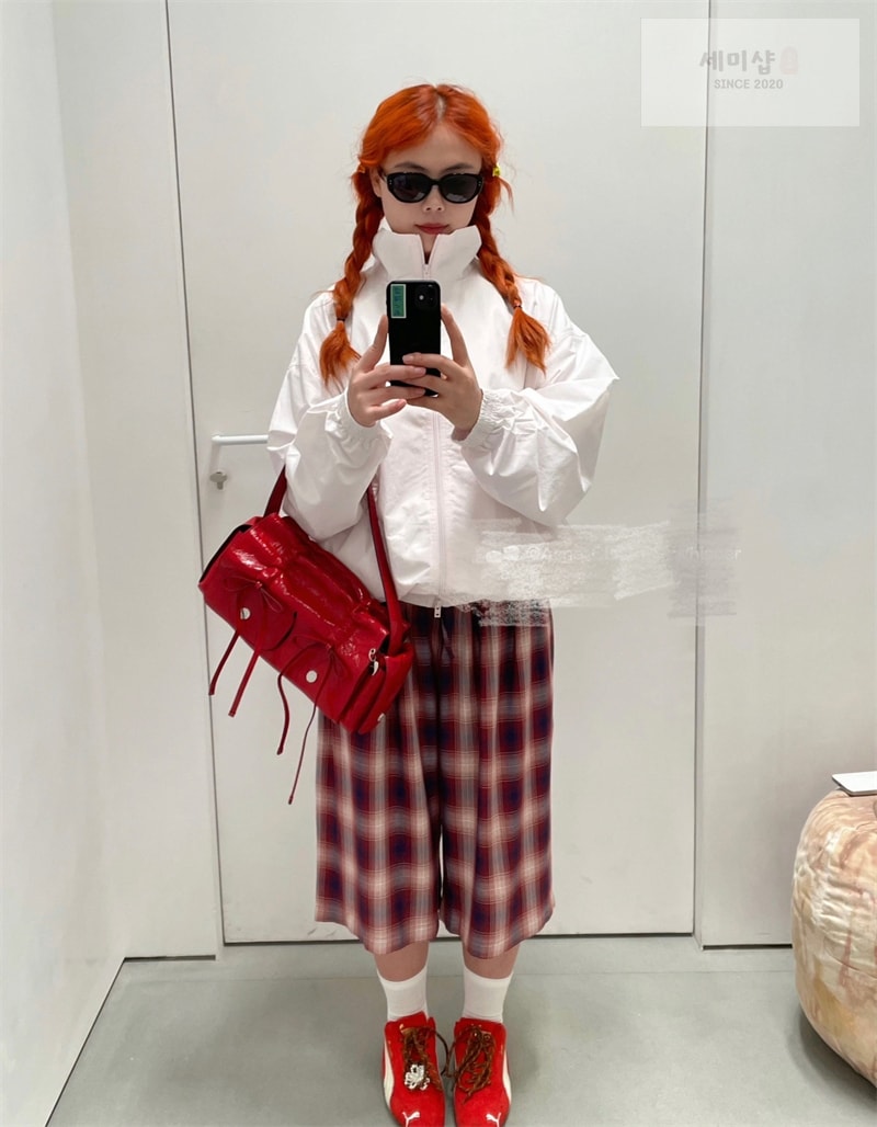 Acne Studios 아크네 체크 숏 팬츠 의류 4번 이미지
