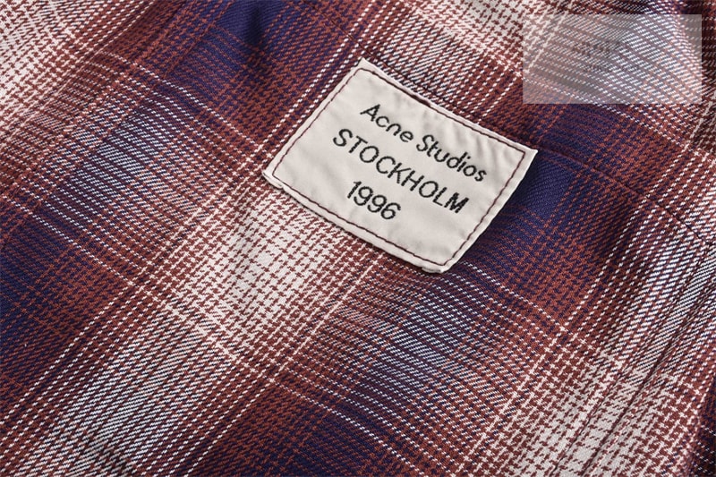 Acne Studios 아크네 체크 숏 팬츠 의류 13번 이미지