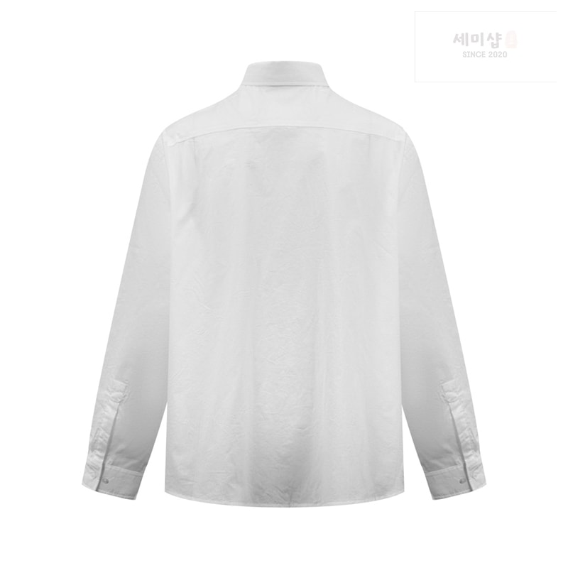Acne Studios 아크네 포플린 버튼업 로고 스트라이프 셔츠 의류 3번 이미지