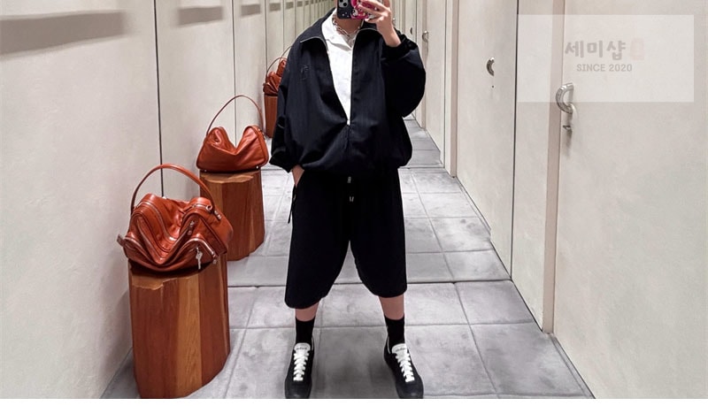 Acne Studios 아크네 핀 스트라이프 하이넥 시즌 보우 자수 릴랙스핏 자켓 레플리카 11번 이미지 - 의류 | 세미샵 레플리카 사이트