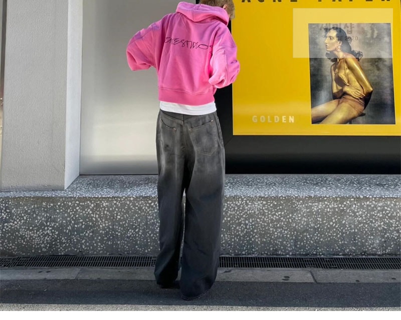 Acne Studios 아크네 후드 집업 스웨터 블랙 의류 3번 이미지