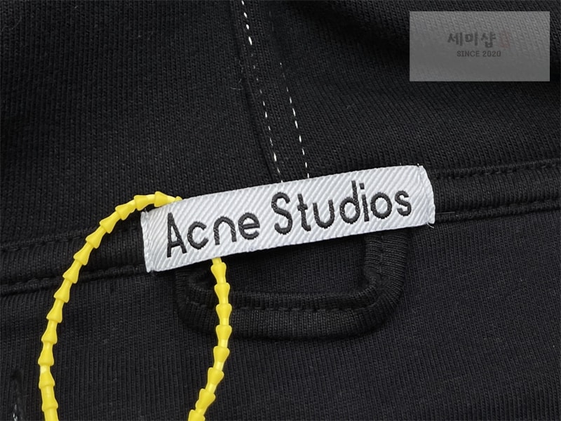 Acne Studios 아크네 후드 집업 스웨터 블랙 의류 8번 이미지