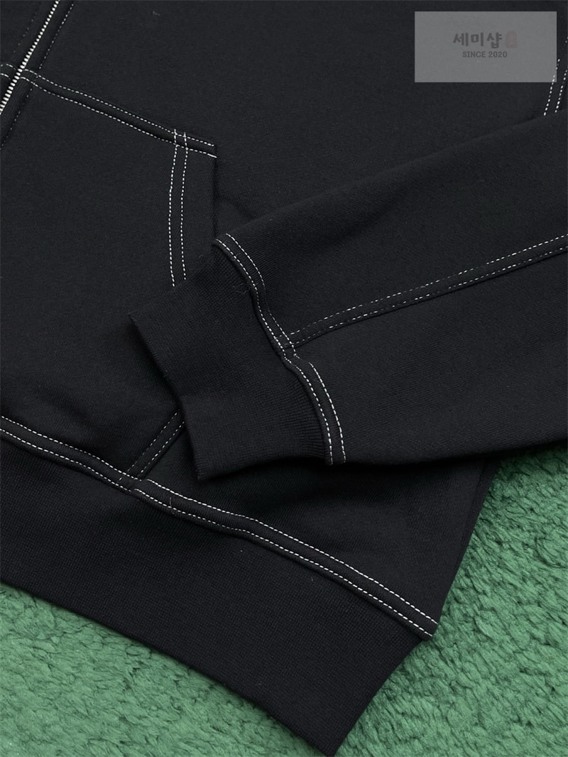 Acne Studios 아크네 후드 집업 스웨터 블랙 의류 10번 이미지