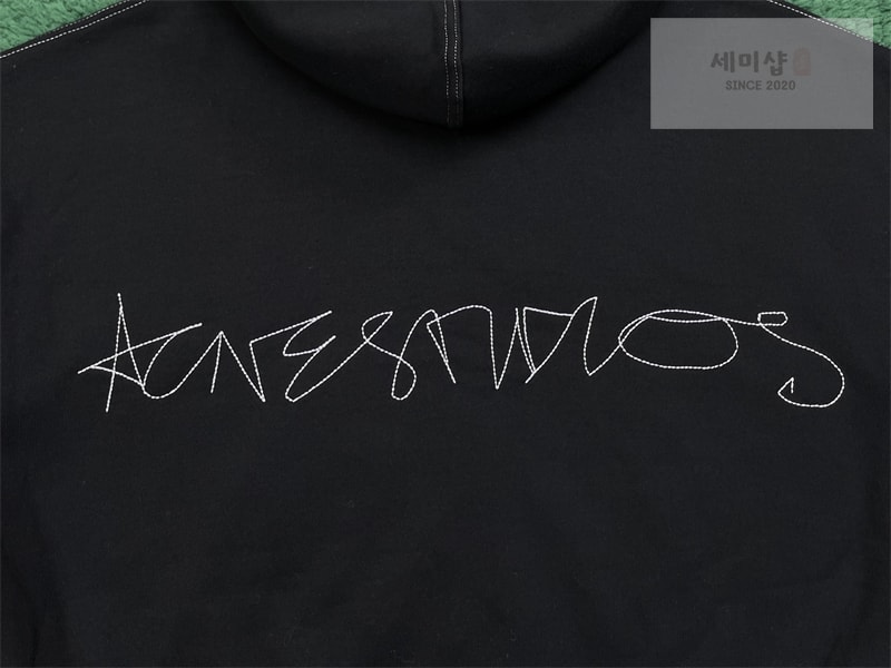 Acne Studios 아크네 후드 집업 스웨터 블랙 의류 11번 이미지