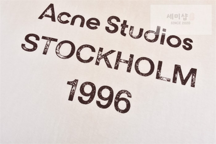Acne Studios 아크네 1996 스톡홀름 긴팔 티셔츠 의류 6번 이미지