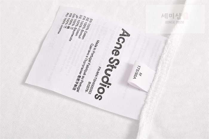Acne Studios 아크네 1996 스톡홀름 긴팔 티셔츠 의류 10번 이미지