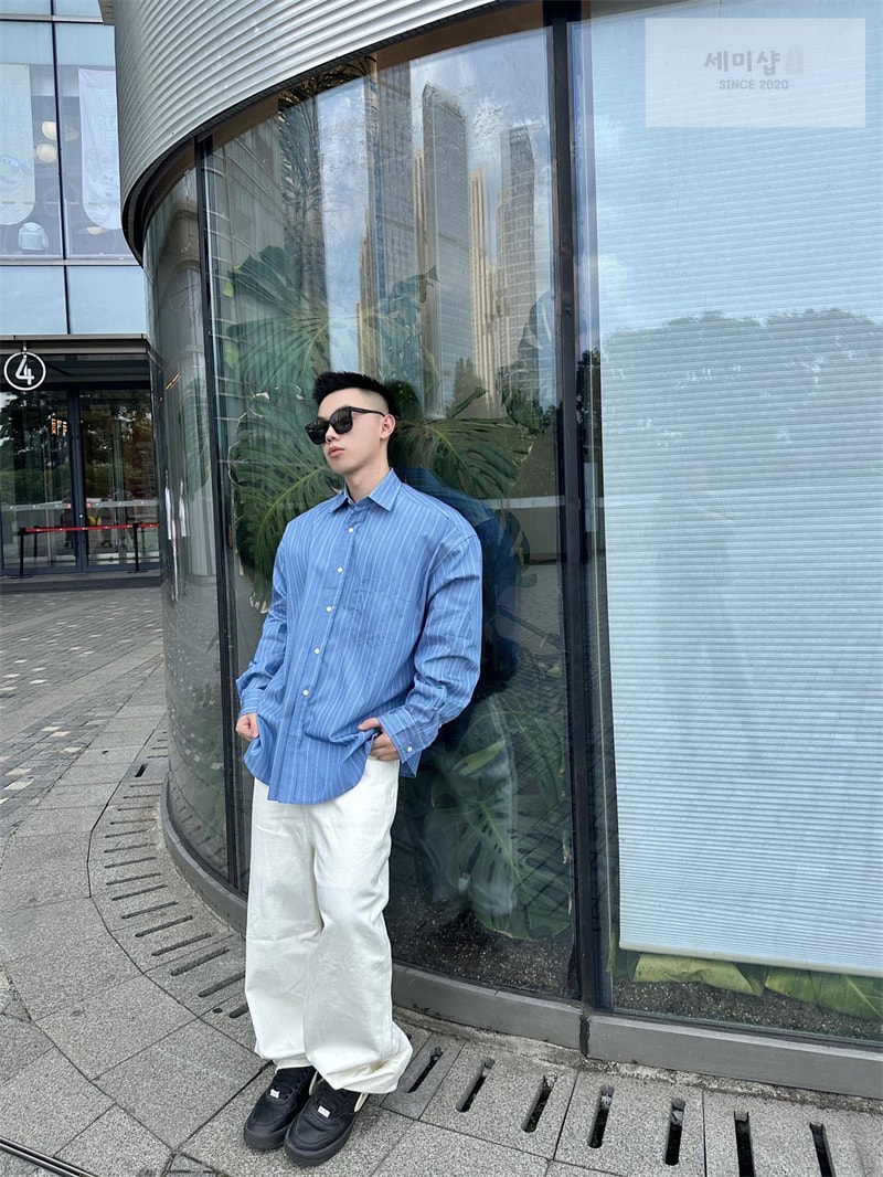 Acne Studios 아크네 1996 스트라이프 셔츠 의류 3번 이미지