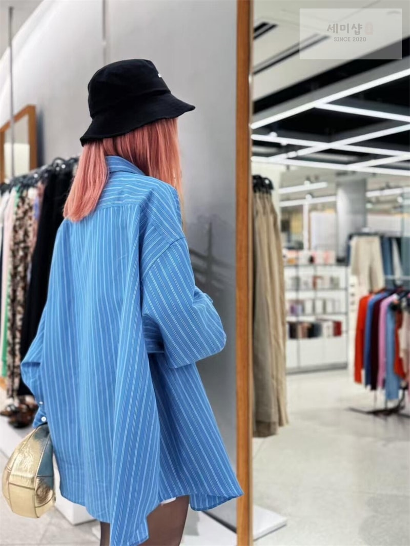 Acne Studios 아크네 1996 스트라이프 셔츠 의류 4번 이미지