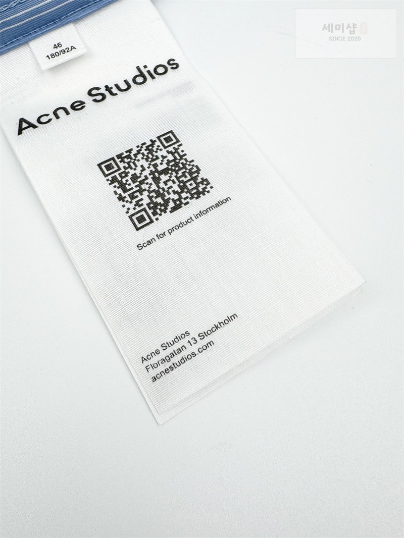 Acne Studios 아크네 1996 스트라이프 셔츠 의류 12번 이미지