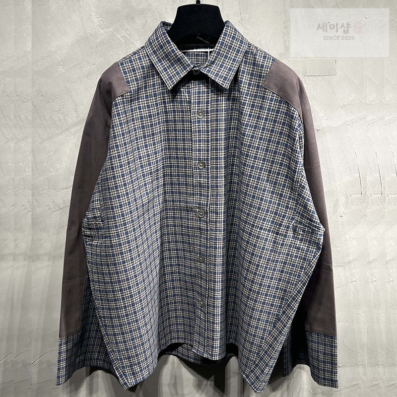 Acne Studios 아크네 24FW 체크 플란넬 셔츠 의류 1번 이미지