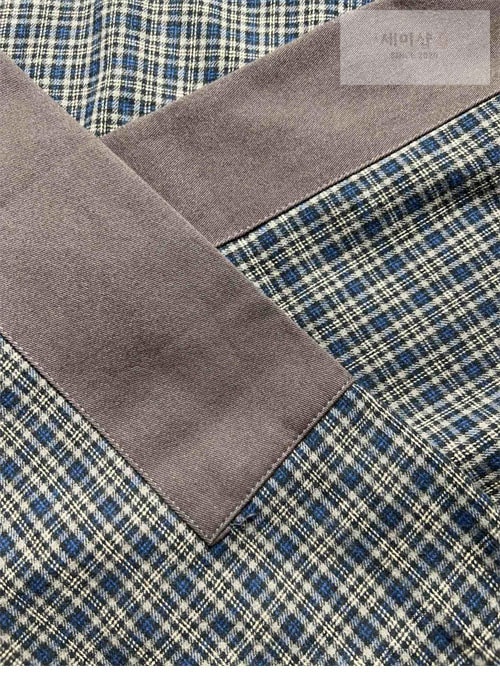 Acne Studios 아크네 24FW 체크 플란넬 셔츠 의류 9번 이미지