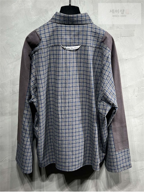 Acne Studios 아크네 24FW 체크 플란넬 셔츠 의류 10번 이미지
