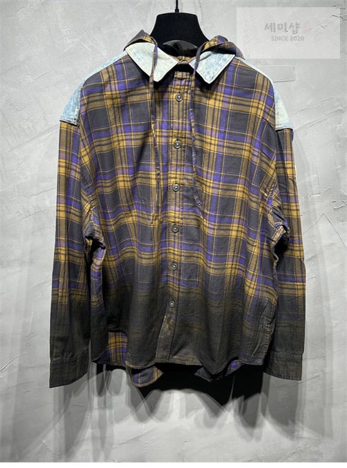Acne Studios 아크네 24fw 후드 버튼 업 셔츠 의류 13번 이미지