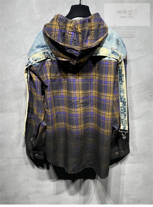 Acne Studios 아크네 24fw 후드 버튼 업 셔츠 의류 14번 이미지