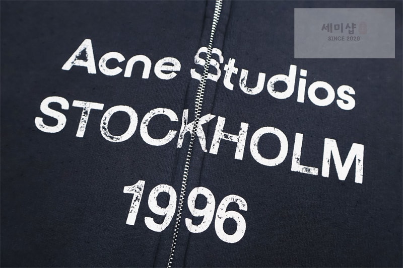 Acne Studios 아크네 25ss 1996 로고 집업 레플리카 6번 이미지 - 의류 | 세미샵 레플리카 사이트