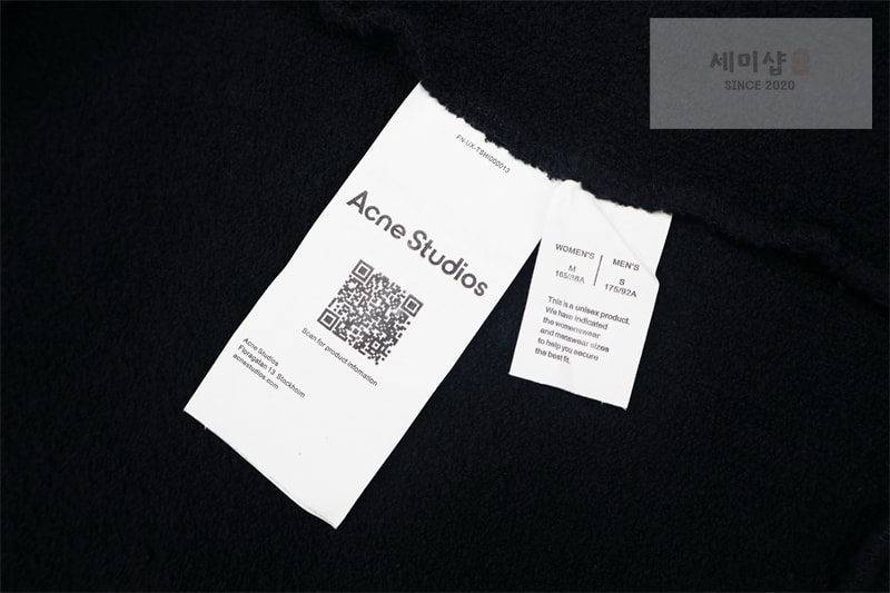 Acne Studios 아크네 25ss 1996 로고 집업 레플리카 9번 이미지 - 의류 | 세미샵 레플리카 사이트
