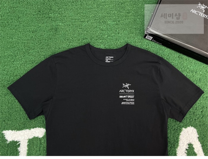 Arc Teryx 아크테릭스 Captive Legend 레터링 반팔 티셔츠 의류 23번 이미지