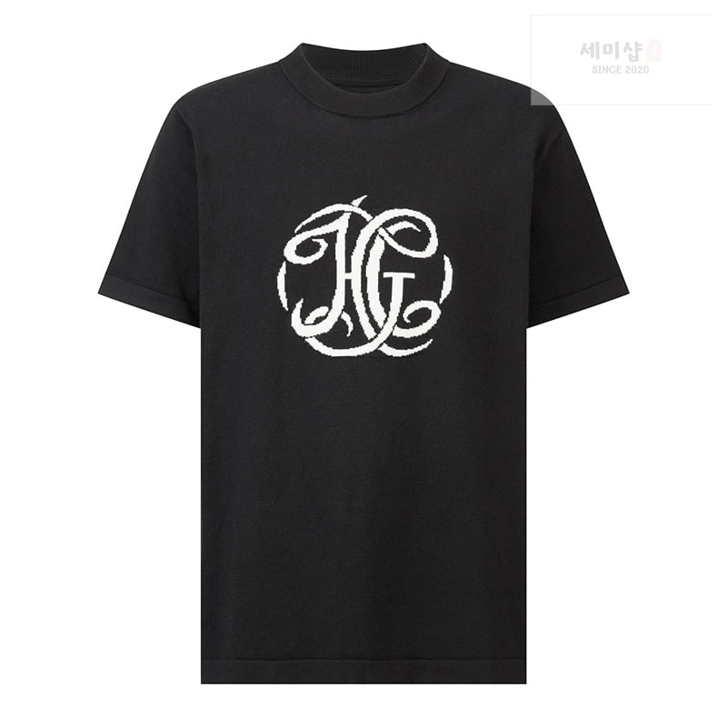 Givenchy 지방시 니트 HG 자카드 반팔 티셔츠 의류 16번 이미지