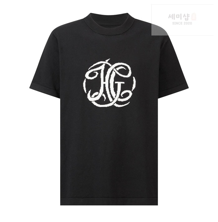 Givenchy 지방시 니트 HG 자카드 반팔 티셔츠 의류 2번 이미지